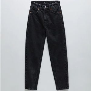 Zara | Classic Mom Fit Hi Rise Ankle Length Jeans